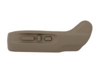 Honda 81638-TG7-A51ZB Cover, L. Outer-Reclining (Outer) *NH900L* (DEEP BLACK)