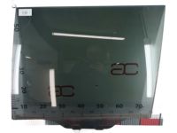 Honda 73450-S9V-306 Glass Assy., L. RR. Door (Privacy) (PPG)