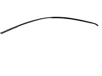 Honda 72425-SDN-A02ZA Molding Assy., R. FR. Door Sash *NH555* (BLACK GLOSS 80)