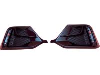 Honda 71518-TGH-A50ZB Garnish, Drvier Side (Rallye Red)