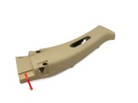 Honda 84161-TG7-A01ZA Garnish Assy., L. Center Pillar (Upper) *YR507L* (SHADOW BEIGE) Honda 84161-TG7-A01ZA Garnish Assy., L. Center Pillar (Upper) *YR507L* (SHADOW BEIGE)