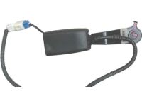 Honda 04813-TP6-A70ZA Buckle Set, R. FR. Seat Belt *NH167L* (GRAPHITE BLACK)