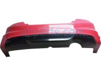 Honda 04715-TS9-A90ZZ Face, Rear Bumper Upper (Dot)