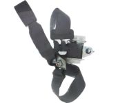 Honda 04823-SDA-A01ZA Tongue & Buckle Set, Right Rear Seat Belt (Graphite Black)