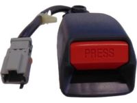 Honda 04816-S82-A22ZA Buckle Set, L. FR. Seat Belt *NH264L* (CLASSY GRAY)