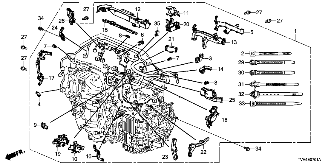 Honda Accord Engine Parts Diagramnull
