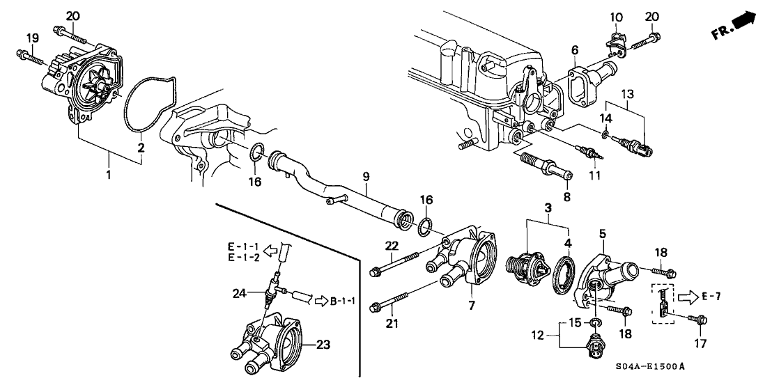 36281P2PA01 Genuine Honda Valve, Air Assist Solenoid