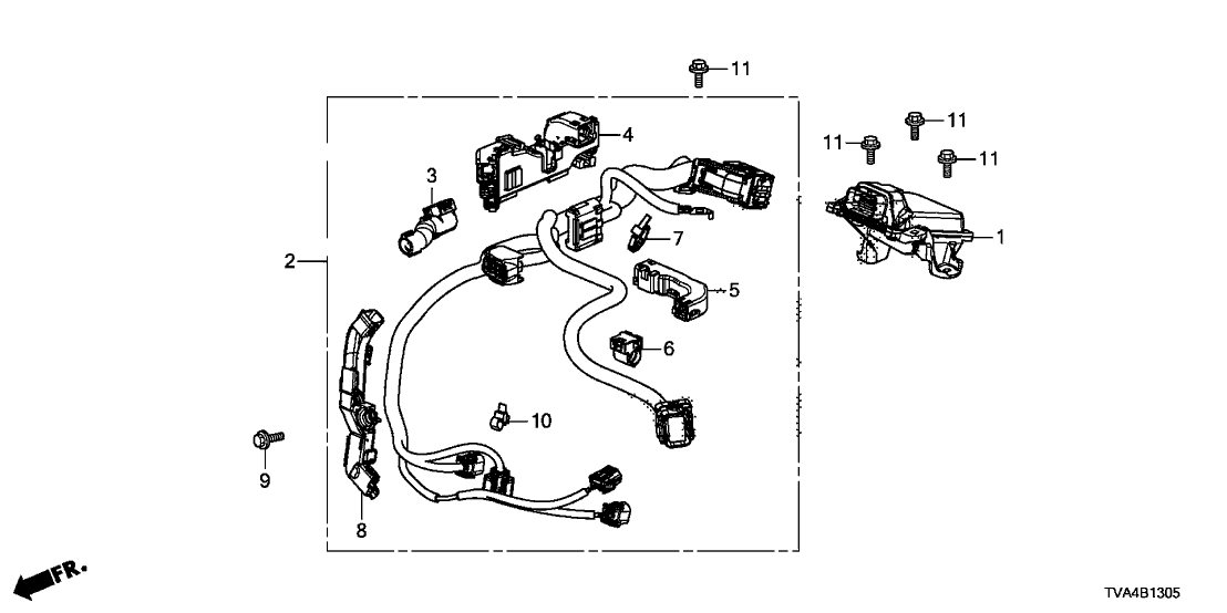 2018 Honda Accord 4 Door LX KA CVT Transmission Control