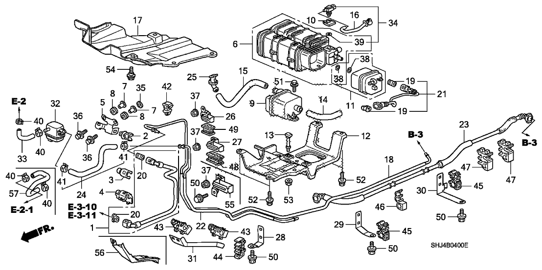 16720RGLA02 Genuine Honda Hose, Fuel Feed