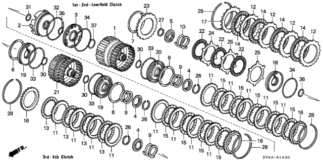 Honda 91302-PX4-004 O-Ring ( 46.8X2.2 ); 91302PX4004 Costa Rica