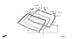 Honda Pilot Windshield Guaranteed Genuine Honda Parts Honda Pilot Windshield Guaranteed Genuine Honda Parts