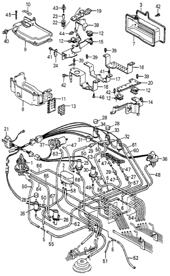 Honda 36019-PC1-004 Cover (Lower)