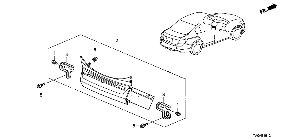 39110-TA0-A01ZGRM Honda Player Assy. (6CD)