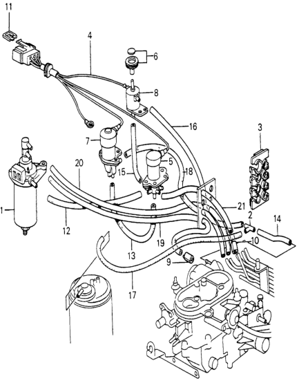 Honda 36024-PA6-661 Holder, Tube