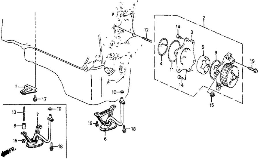 Honda 15102-PC6-020 Body, Oil Pump