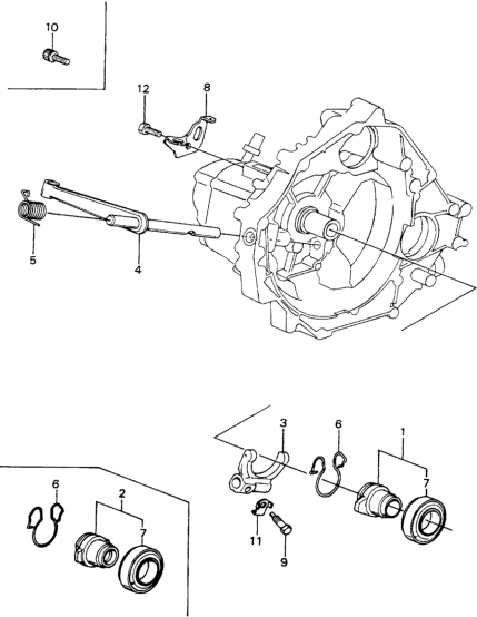 Honda 22871-PA0-000 Stay, Clutch Wire