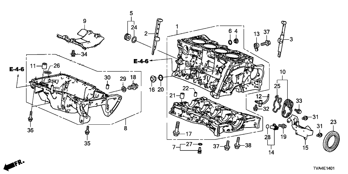 Honda 15280-6B2-A01 Body, Oil Jet