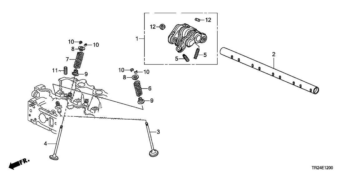 Honda 14762-RW0-007 Spring, Exhuast Valve