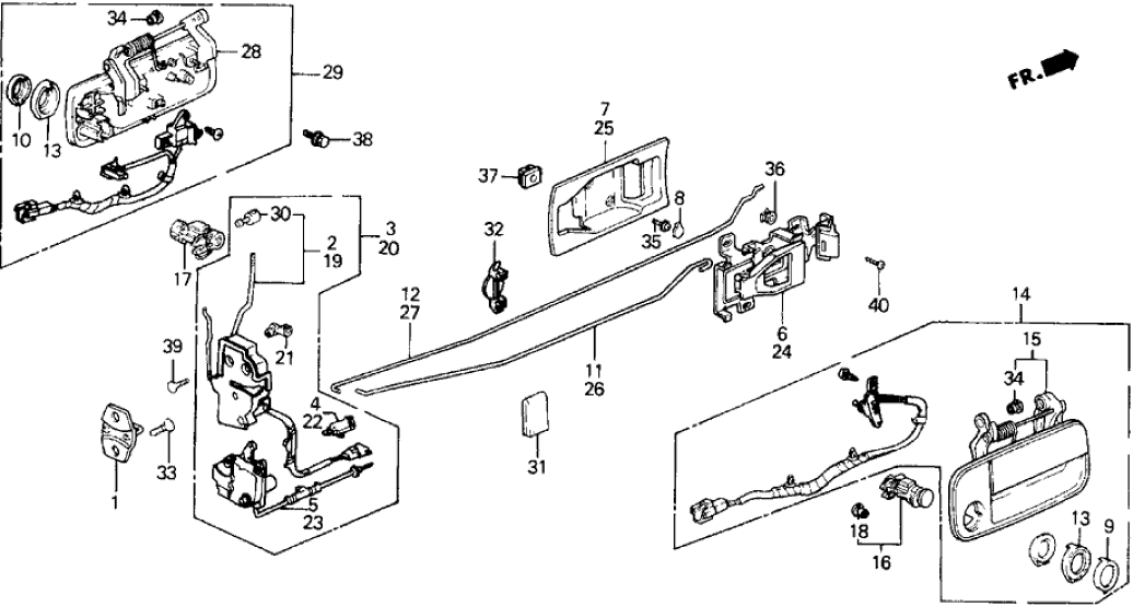 Honda 72165-SF1-J02ZC Case, L. Inside *YR94L* (PALMY SAND)