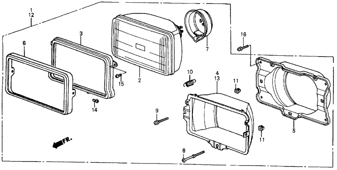 Honda 33112-SB2-661 Ring, R. Mounting