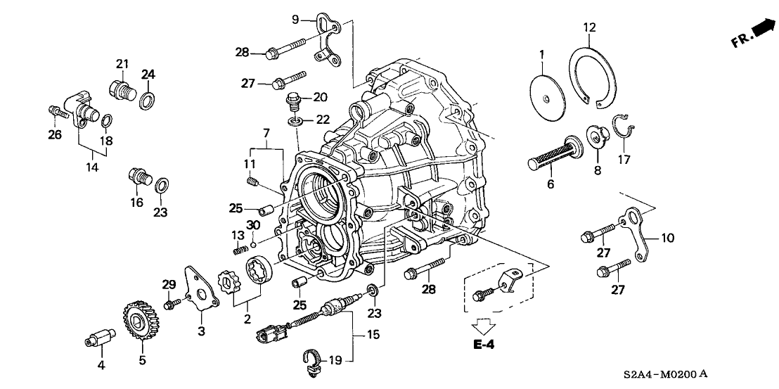 Honda 90604-PCY-000 Circlip (34.2)