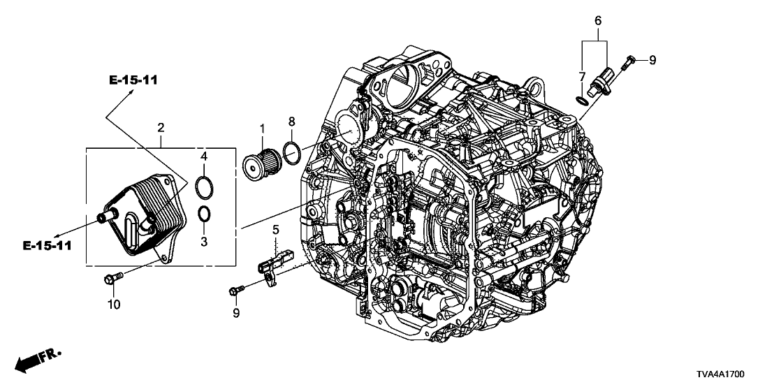Honda 25560-5MX-A01 Warmer (ATf)