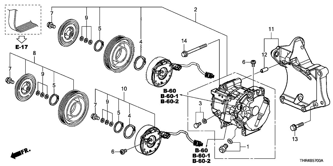 Honda 38811-5J2-A01 Bolt Set, Drain