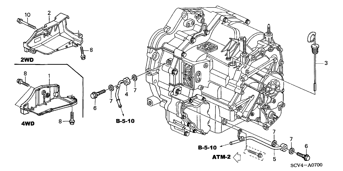 Honda 24901-PNC-010 Cover, Control Wire