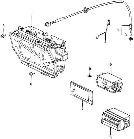 Honda 39701-SA5-000ZA Panel, Clock Face *B29L* (PROPER BLUE)