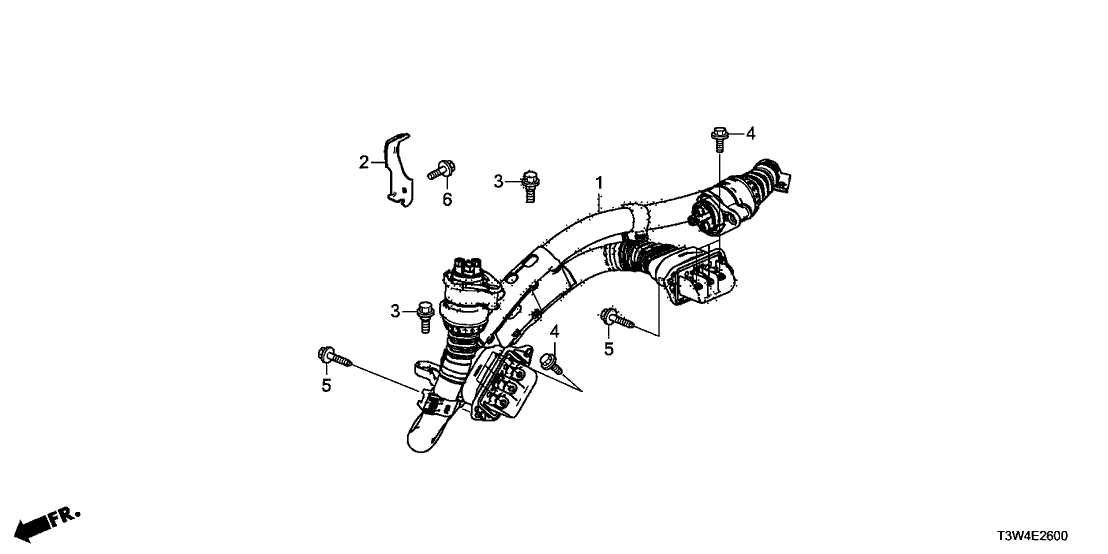 1F061-5K0-000 Honda Stay, Transmission Case