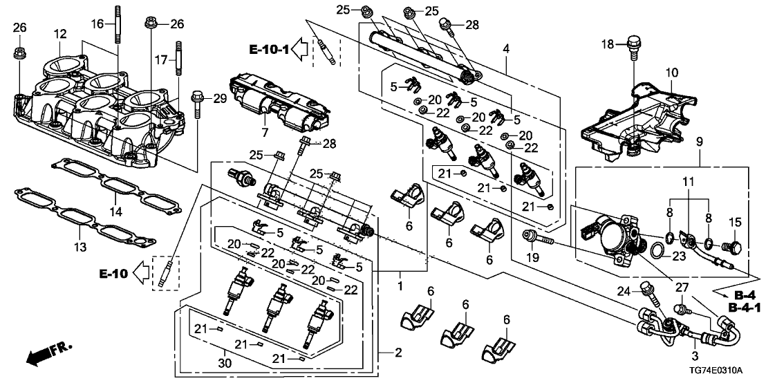 Honda 16790-RLV-305 Pump Assembly, Fuel High Pressure