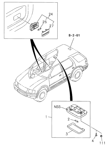 Honda 8-97178-459-0 Lens, Room Lamp