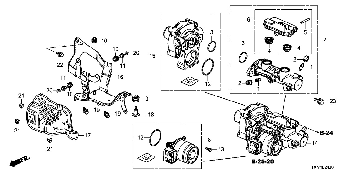 Honda 57310-T6C-J01 Box Set, Gear