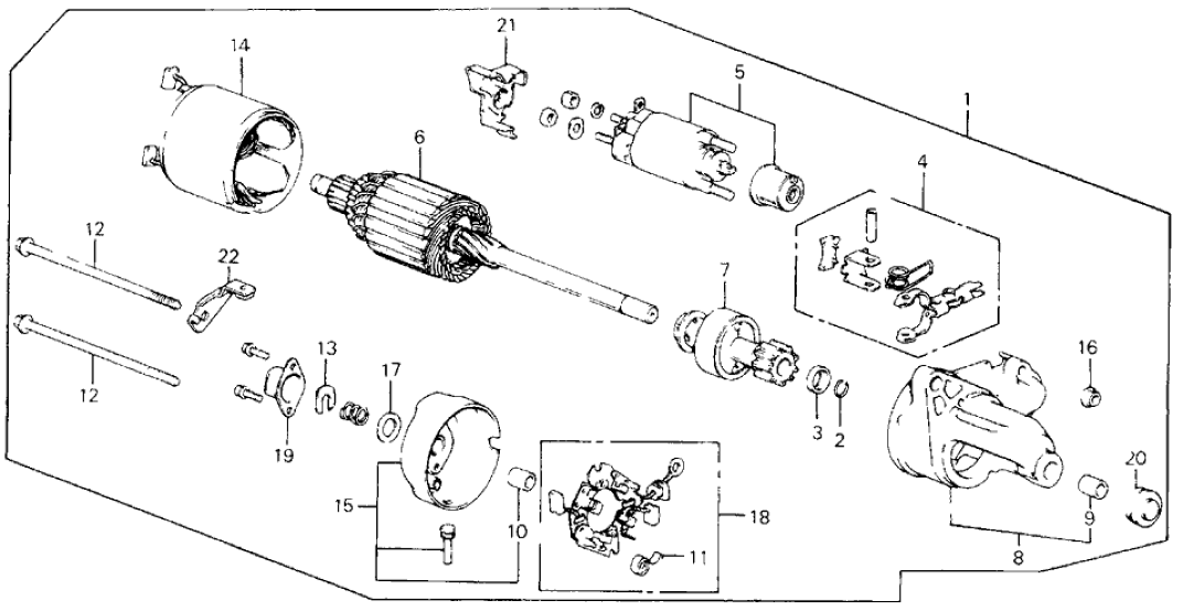 Honda 31291-PM5-L01 Stay, Engine Harness