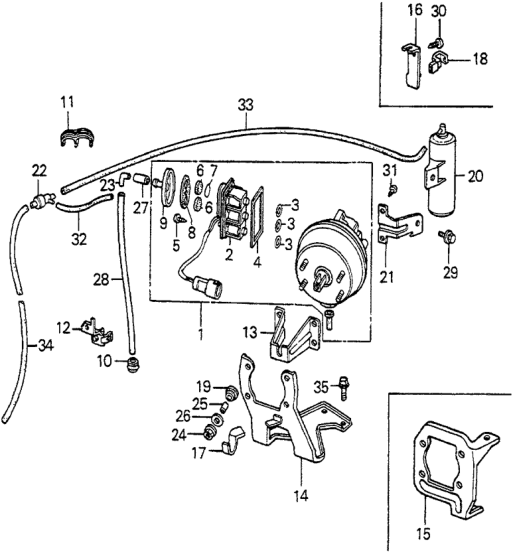 Honda 91426-PD2-660 Tube, Actuator Vent