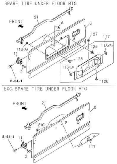 Honda 8-97247-184-0 Garnish