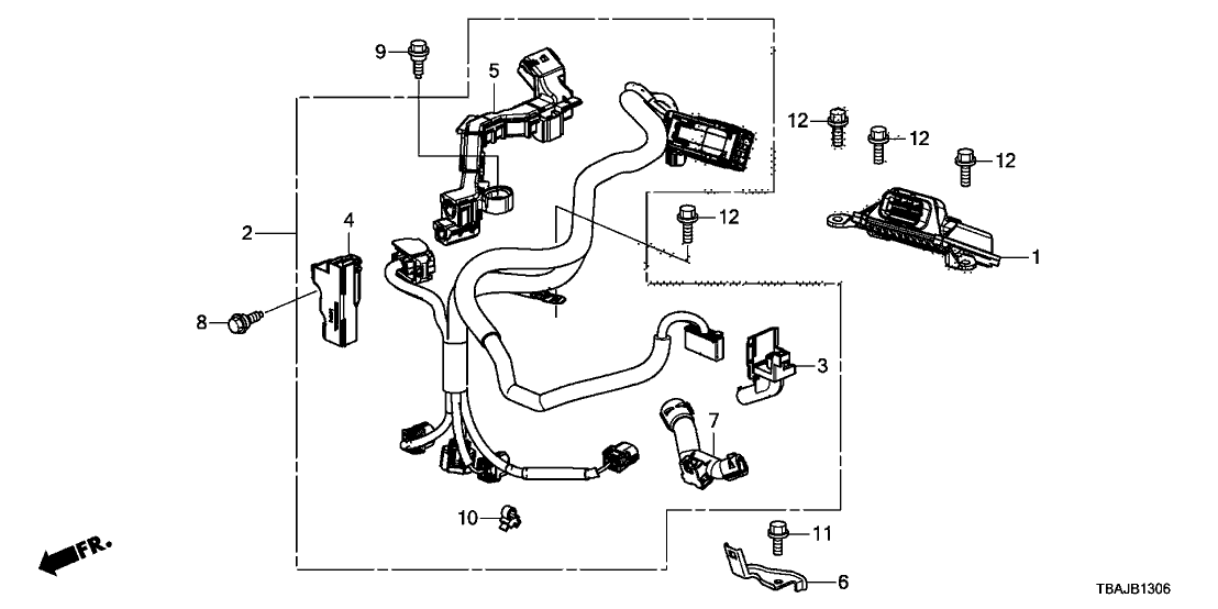 Honda 28100-5DJ-A51 Control Unit, Transmission (Rewritable)