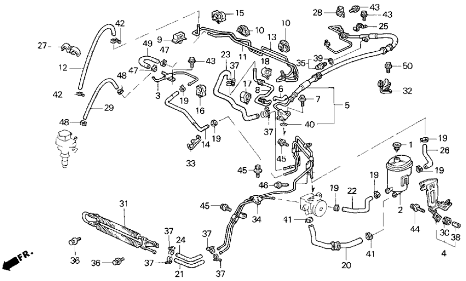 Honda 53726-SS0-A00 Pipe, Sensor (LH)
