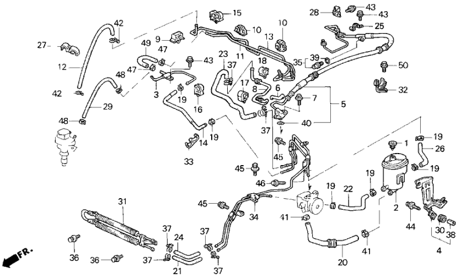 Honda 53714-SS0-003 Protector, Feed Hose