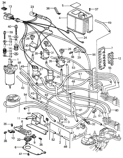 Honda 36022-PA6-683 Label, Control Box