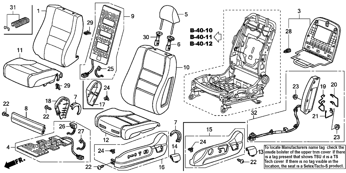 Honda 78055-TA0-A50 Module, Driver Side