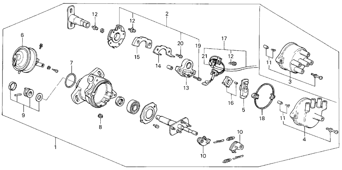 Honda 30131-PE0-671 Wire Harness Assy.