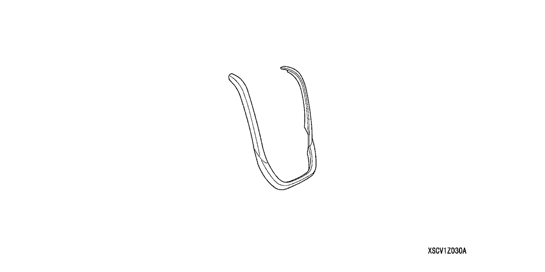 Honda 08Z03-SCV-100A Center Panel (Blue Metal) Honda 08Z03-SCV-100A Center Panel (Blue Metal)