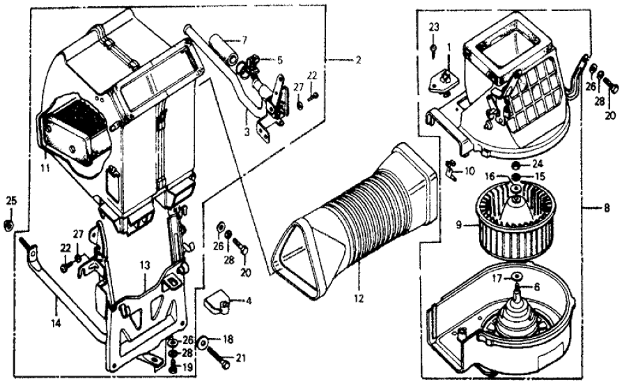 Honda 39230-671-671 Motor Assembly