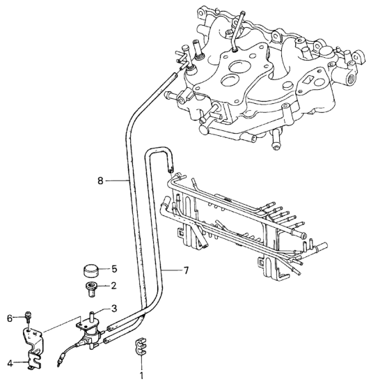 Honda 38775-PD2-000 Stay, Solenoid Valve