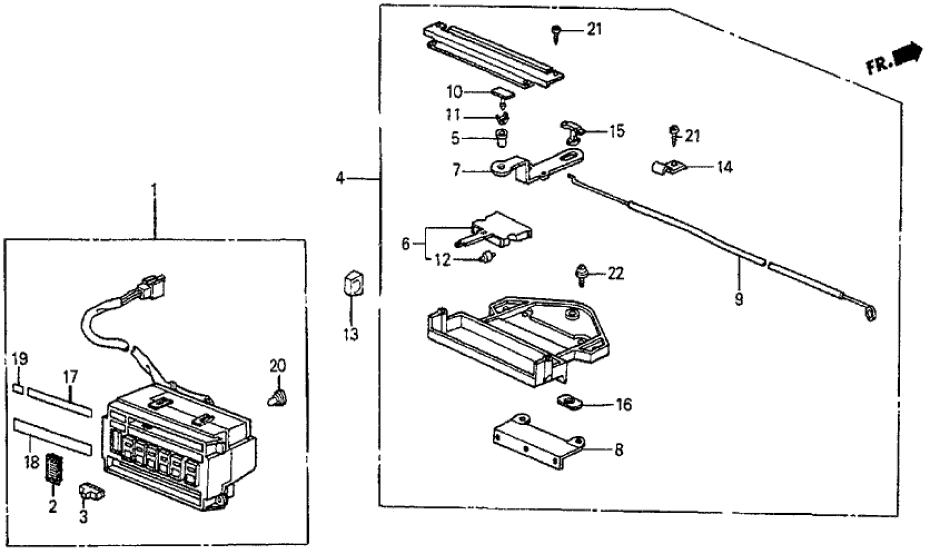 Honda 39394-SB0-003 Display, Temp Control