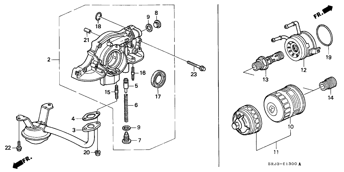 Honda 15220-P08-000 Strainer, Oil