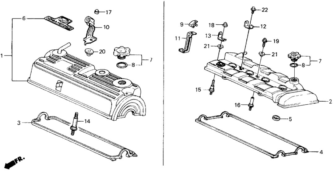 Honda 90214-PK2-000 Bolt, Cap (6X16)