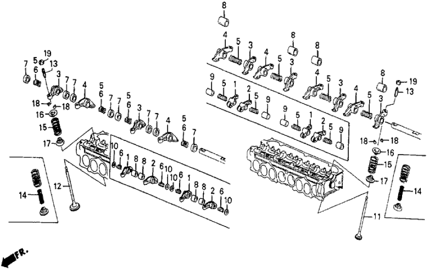 Honda 14775-PE1-720 Seat, Valve Spring