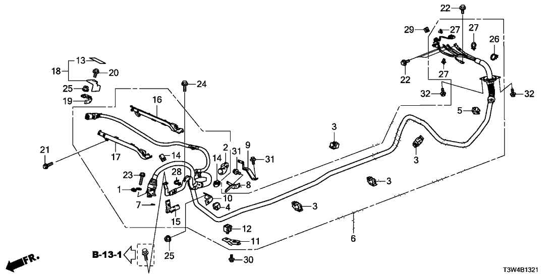 Honda 38862-5K1-A11 Holder A, RR.